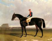 Lord Chesterfield's Industry with William Scott up at Epsom - 约翰·弗雷德里克·赫尔林